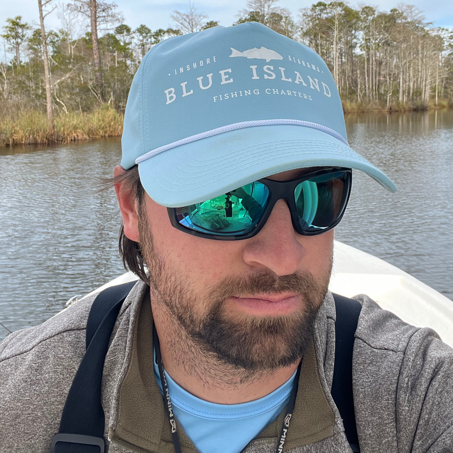 Blue Island Nylon Rope Hat